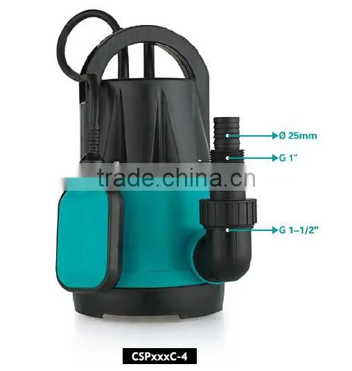 clean water pump 250w, CSP250C-4/5/6/7, different handle