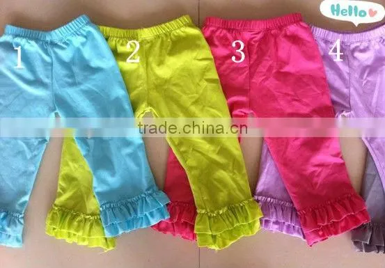 Wholesale baby clothes baby chevron ruffle shirt 100% cotton baby 3/4 ruffle shirts