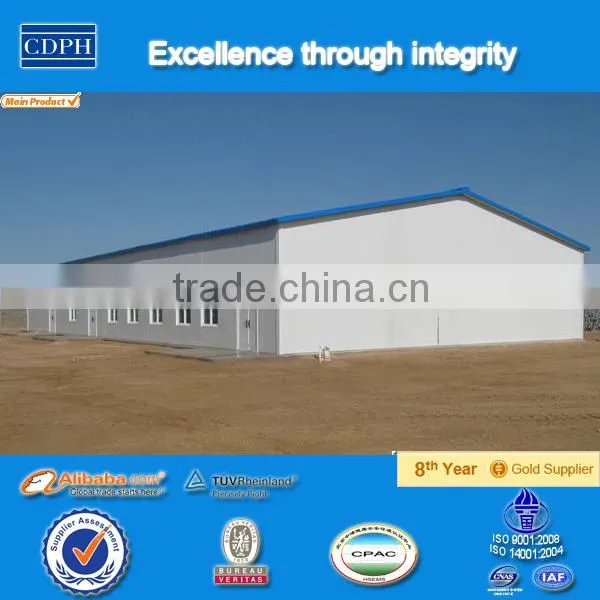 ZM stype sandwich panel steel prefab ware house workshop