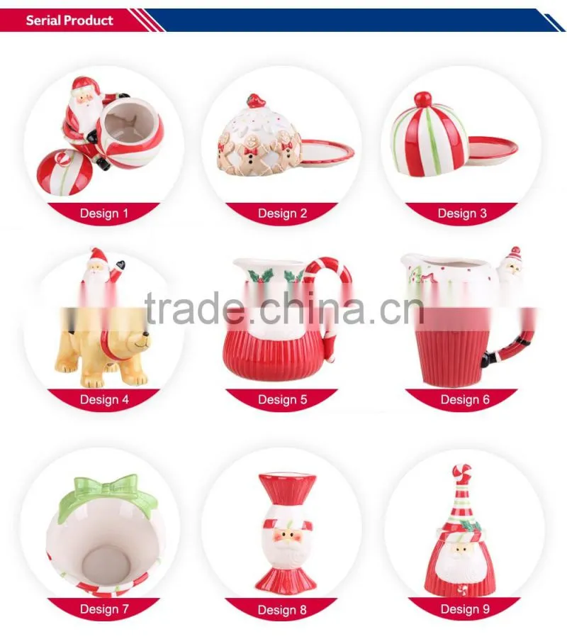Christmas fruit tray to special product cup sugar jar of Turkey on Christmas day