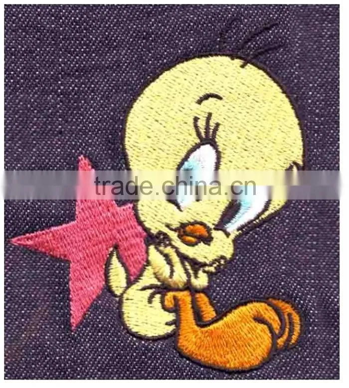 super style 3d hand embroidered badge