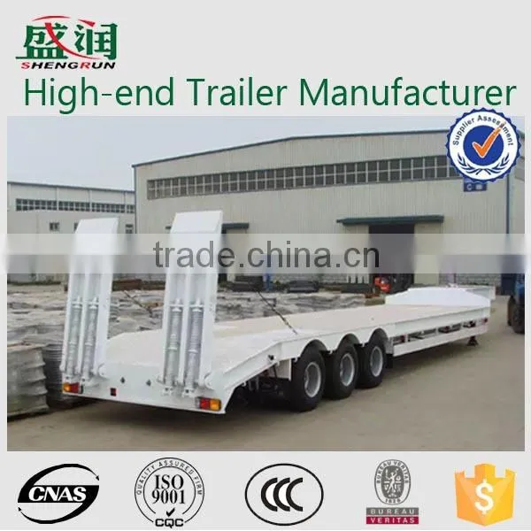 Hot Selling Low Boy Trailer,Tri-axle Semi Trailer