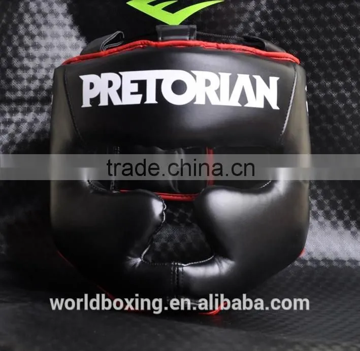 Wholesale Grant Custom PU Leather Boxing Helmet/Head Guard/Boxing Headgear For Training