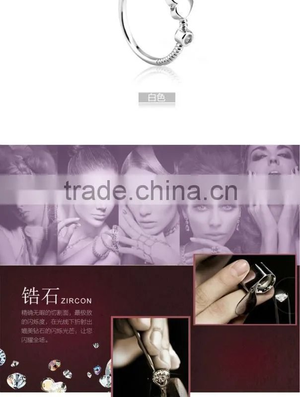 2014 summer Fashion 925 silver couple ring Y70039