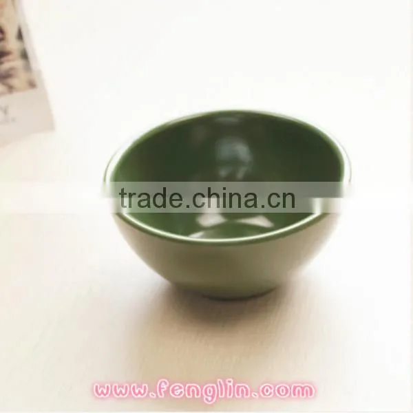 Round color melamine bowl plastic bowl