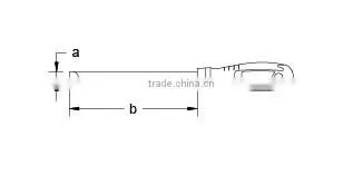 precision screwdriver bit set for computer slotted head