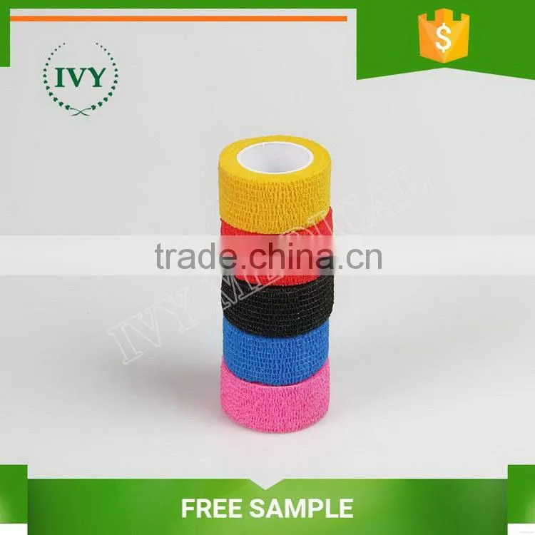 Popular latest printed cohesive bandage for vet wrap