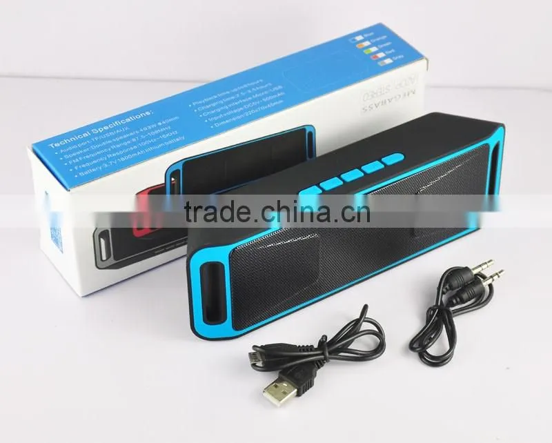 Promotional Gifts hands free music mini outdoor bluetooth speaker made in china