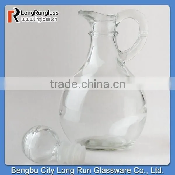 LongRun 10oz Latest Design Clear Glass Cruet Popular Bar Use Glasses Serveware