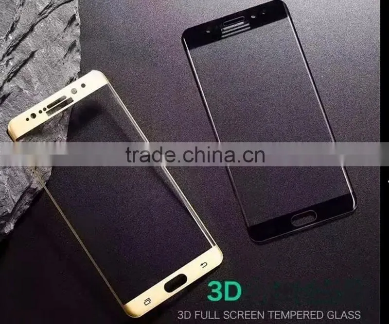 Manufacture High quality 3d for Samsung galaxy Note 7 mobile phone screen protector
