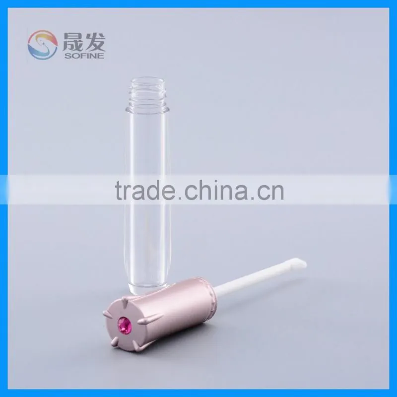 Cosmetic Natural lip gloss and lip balm tube containers
