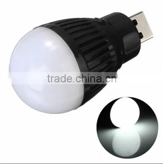 USB LED Ball Desk Reading Light / USB portable light / Bulb For PC Laptop