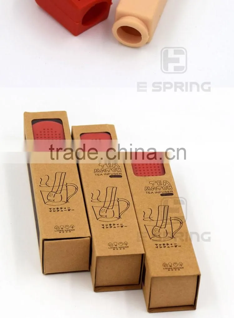 Reusable special matchstick tea infuser