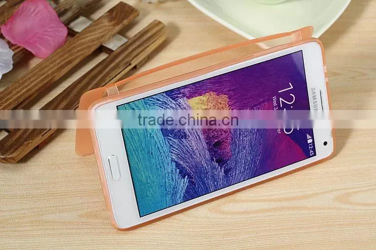 for samsung Note 4 FLIP TPU Case,for Samsung Galaxy Note 4 Soft TPU Case