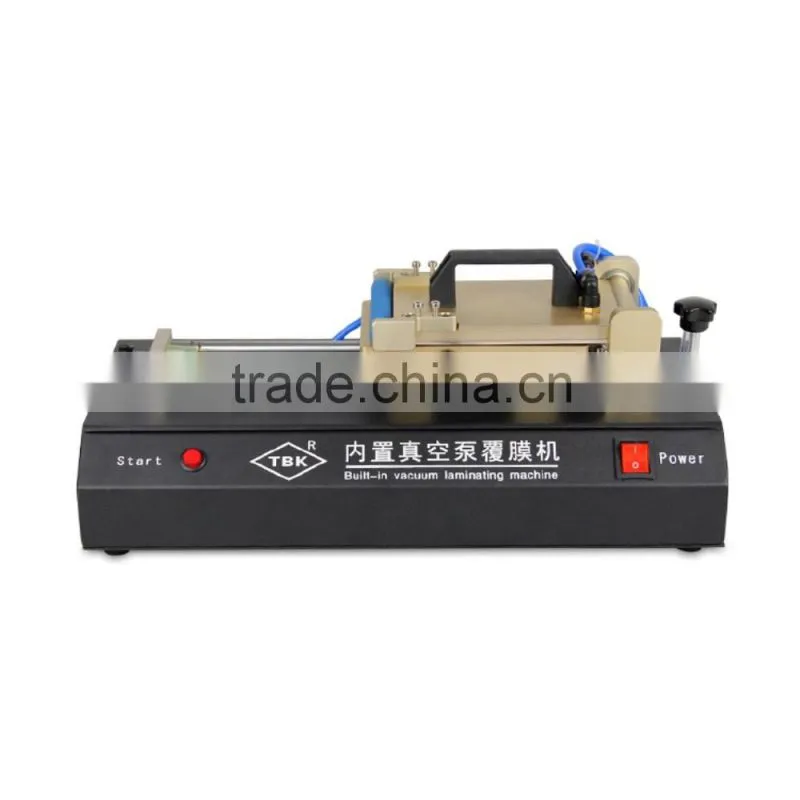 TBK Built-in Vacuum Pump Laminating Machine OCA Laminator for iPhone 6 Plus Galaxy S6 7-inch Phone