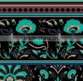 Rayon printed fabric