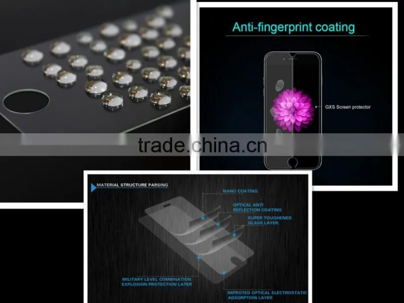 Wholesale OEM high performance 3D PET anti-explosion screen protector for Samsung s6