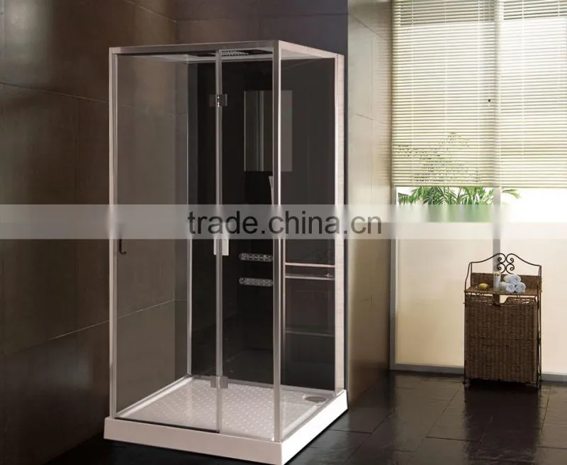 Double luxury steam shower room with TV
