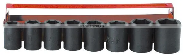 SUMAKE SIS-3304 CR-VA Steel 3/8" Impact Socket Kit