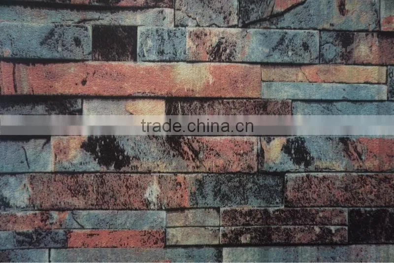 3d stone wallpaper for home decoration