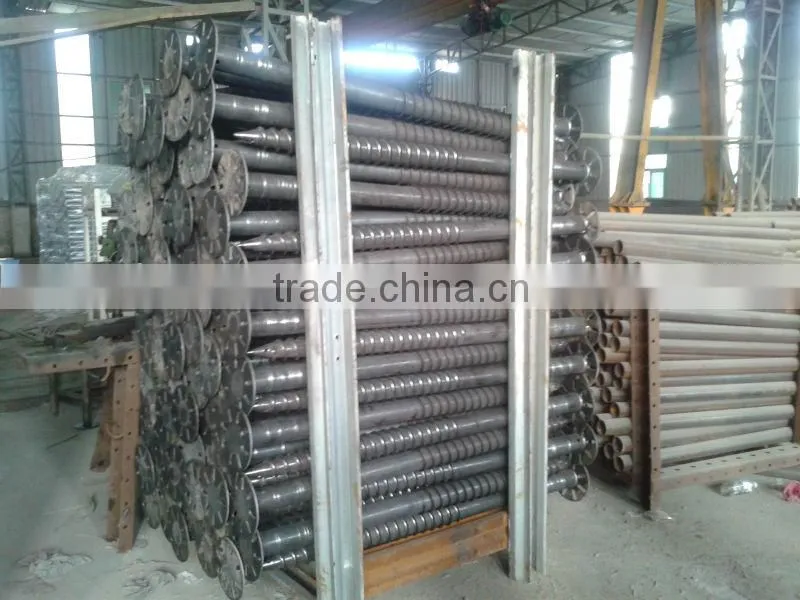 Spiral Pile for Ground Solar Mounting Bracket