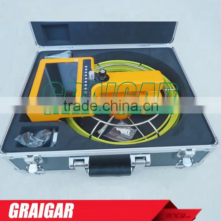 Handheld Sewer Survey Video Drain Inspection Camera System 710D-SCJ, 20m, Color, Video Recording, Picture Snap