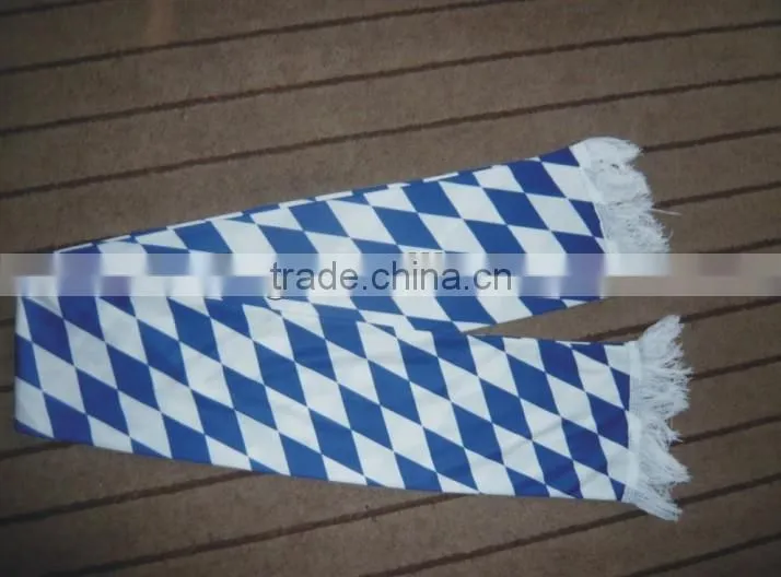 Promotion custom logo soccer scarf