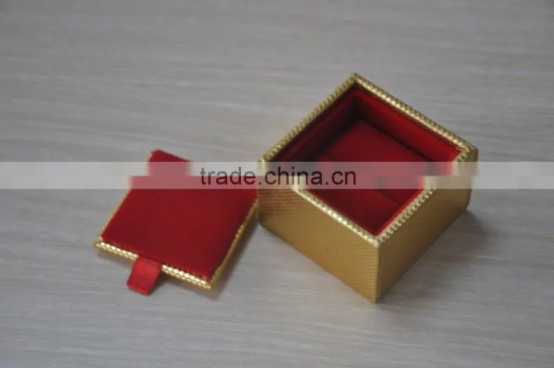 Popular High Quality paper jewelry necklace/ring/earring box for wholesale