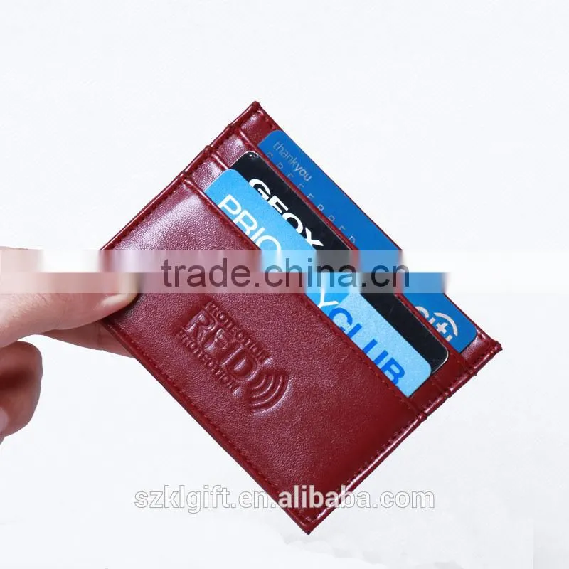 New design rfid travel wallet wallet rfid shielded wallet