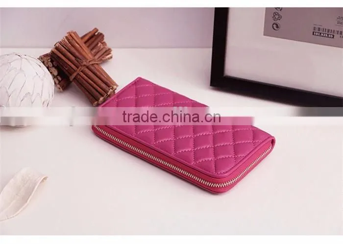 Stylish Long Leather Women Wallets with Card Slots OEM ODM Personalized Wallet