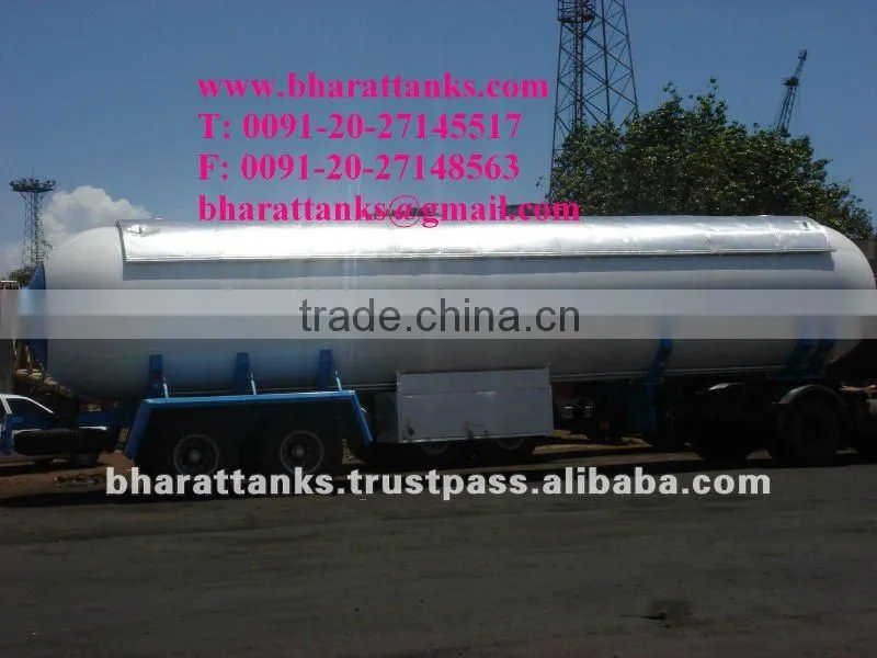 100 CBM LPG tank pressure vessel lpg transport tank