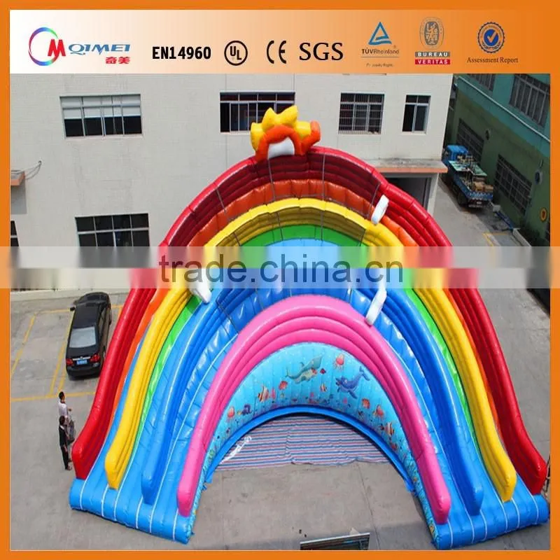 PVC material indoor slide for sale ,inflatable titanic slide bounce