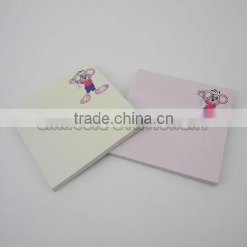 3" x 3" square sticky note pad
