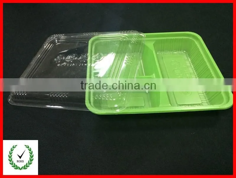 Plastic vaccum forming food container
