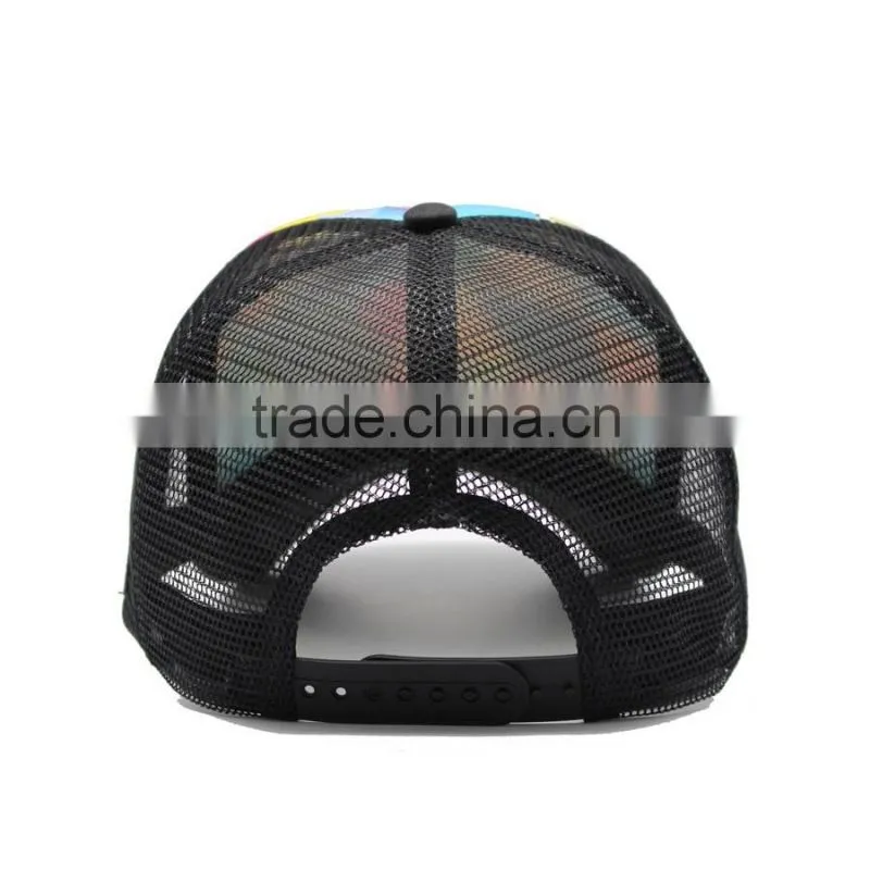 Custom sublimation blank trucker cap
