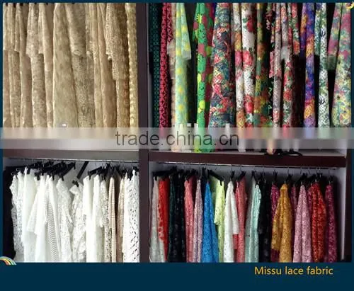 2017 spring high quality peacock pattern water soluble lace fabric