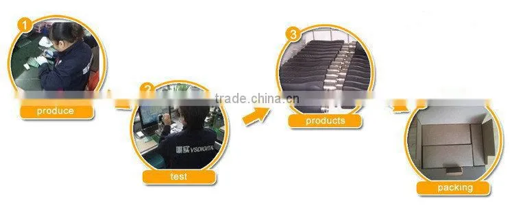 large capacity shockproof security monitor
