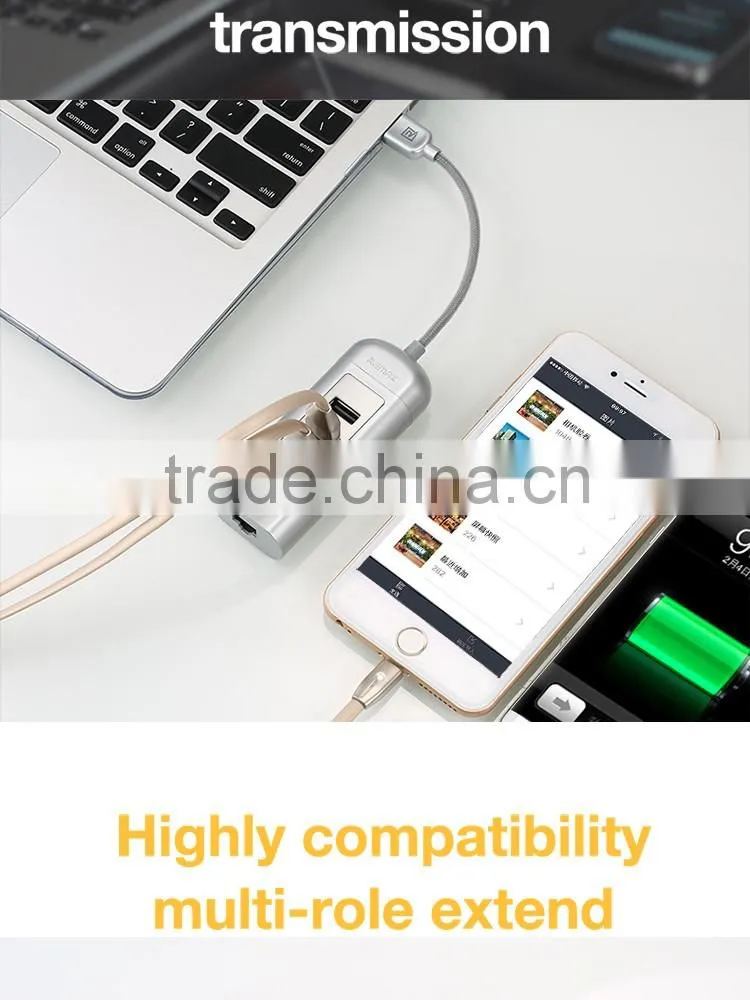 REMAX CATI 3USB 1LAN HUB