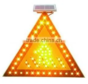 Solar powered pedestrian traffic signal board