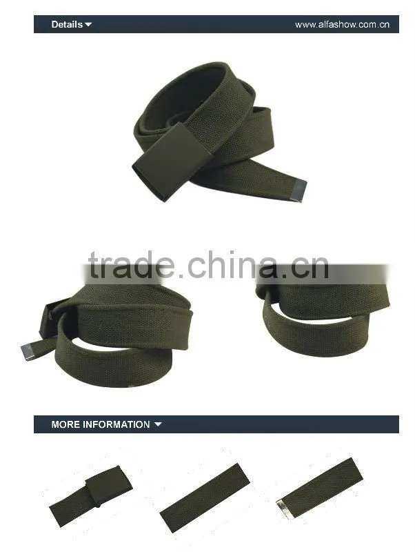 army green belts