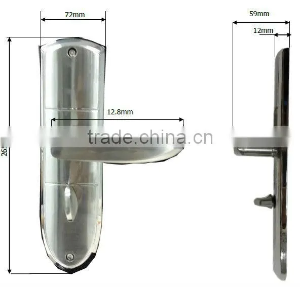 Hotel door locks with cards with RF smart card