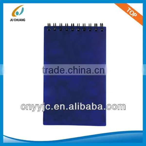 Waterproof note book for diving