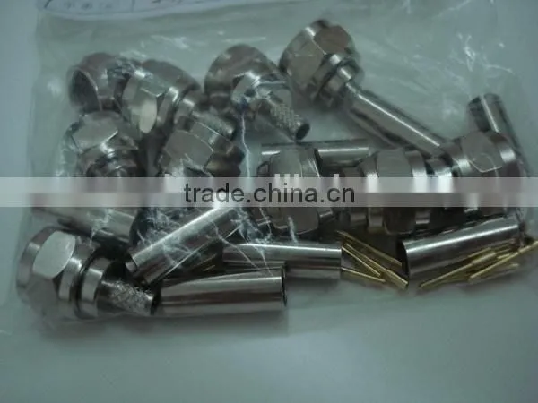 Design hot-sale f connector for rg6 cable