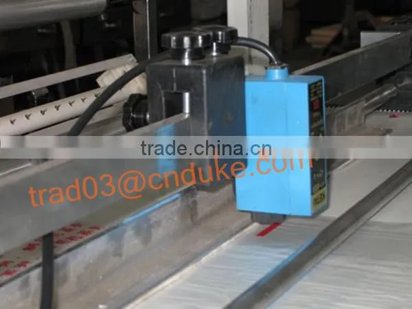 GBDR-600 Two Lines Servo Motor Control Roll Trash Bag Making Machine/ Garbage Bag Making Machine