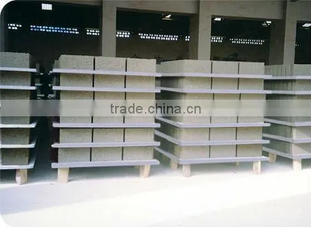 Waterproof PVC pallet for block making/block stacking pallets