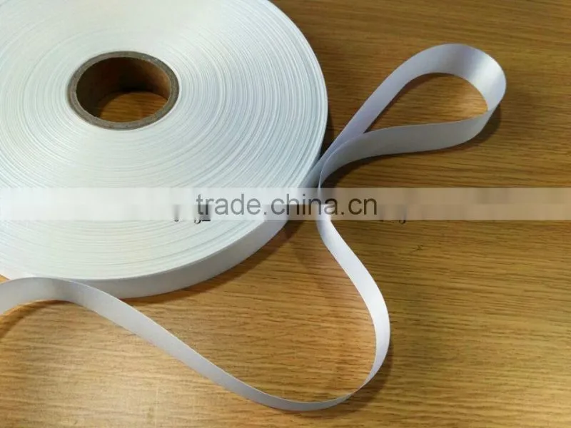 Direct factory polyester satin ribbon double side for clothing labels, home textile labels