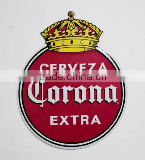 Embossed custom embossed license plate