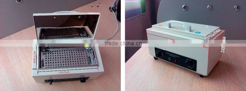 CE Certificated stainless teel structure Beauty Salon hot air sterilizer in alibaba