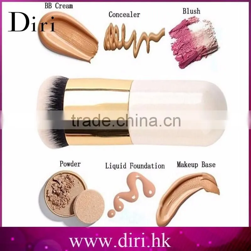 Professional Make-up Cosmetics Brush BB Cream Concealer Brush white handle brush