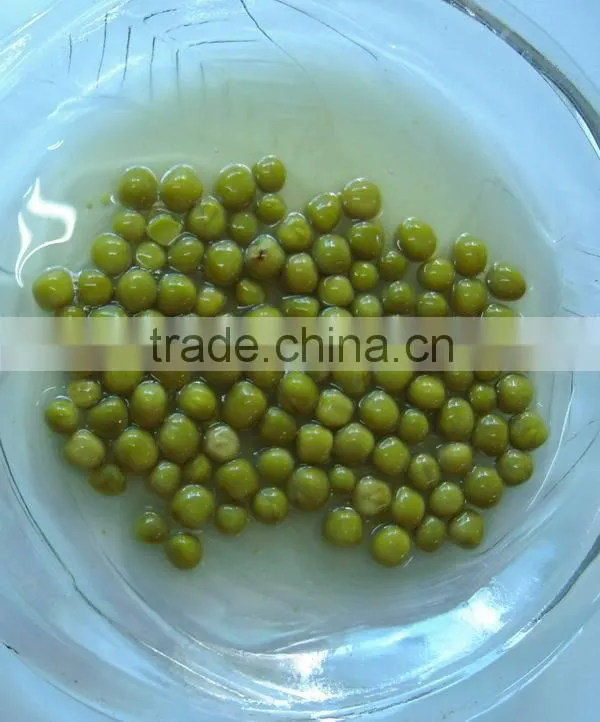 canned green peas